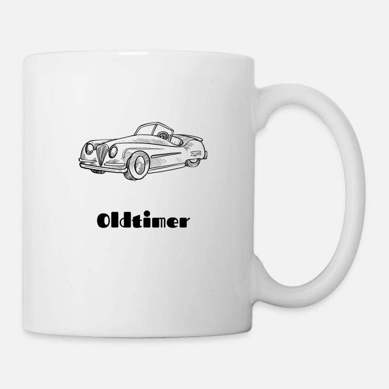 Voiture de collection - Mug blanc - blanc