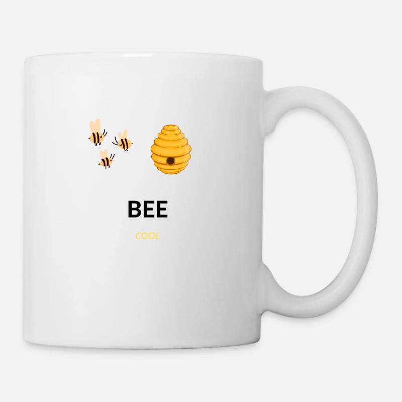 BEE Cool - Tasse - Weiß