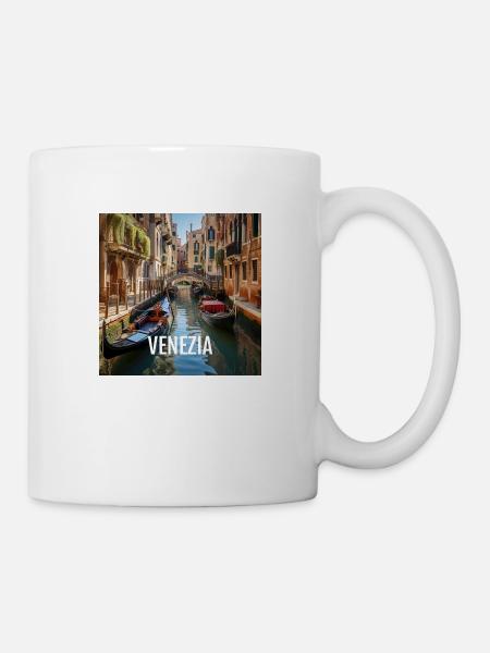 Venezia by day - Tasse - Weiß
