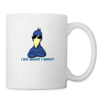 Shoebill Bird Ornithologist Forest I Gift - Mug - white - Right
