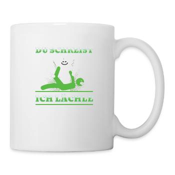 Massage Therapie Humor Physiotherapeutin - Tasse - Weiß - Rechts