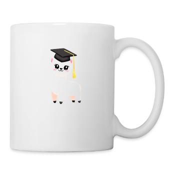 Alpaca Studies Bachelor Graduate School Diploma - Mug - white - Right