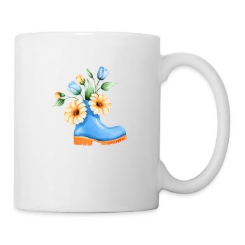 flower garden florist flowers hobby gardener gardener - Mug - white - Right