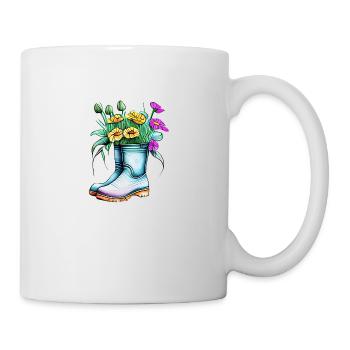 flower florist flowers garden hobby gardener gardener gardener - Mug - white - Right