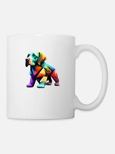 Labradorbesitzer Hundewelpe Labrador Retriever - Tasse - Weiß