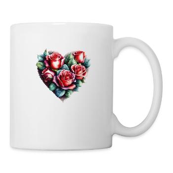 Fiançailles, Fête des mères, Saint-Valentin, Amour, Mariage - Mug blanc - blanc - Droite
