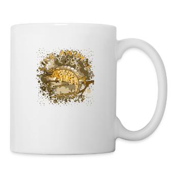 Chamäleon - Tasse - Weiß - Rechts