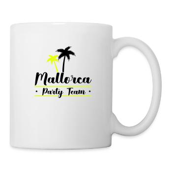 Majorque Party Team - Mug blanc - blanc - Droite