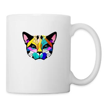 Chaton Chaton Propriétaire Chat Chat domestique - Mug blanc - blanc - Droite