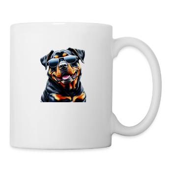 Rottweiler Dog Rottweiler Puppy Dogs Puppy - Mug - white - Right