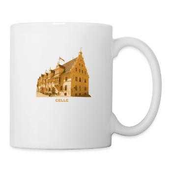 Ancien hôtel de ville de Celle Basse-Saxe - Mug blanc - blanc - Droite