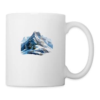 Let's go to the mountains - Mug - white - Right