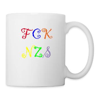FCK NZS - Mug blanc - blanc - Droite