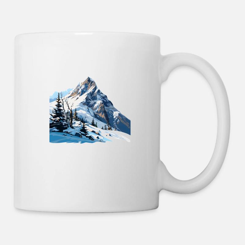 Endlich Winter - Tasse - Weiß