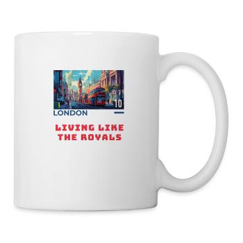 London - Tasse - Weiß - Rechts