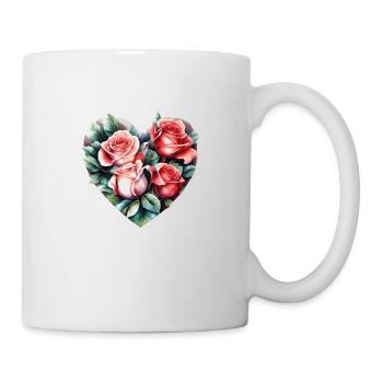 Valentine's Day, Love, Engagement, Mother's Day, Wedding - Mug - white - Right