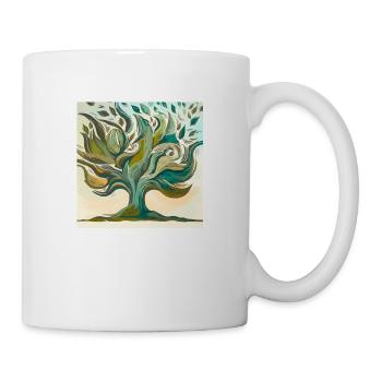 die natur weckt leben - Tasse - Weiß - Rechts
