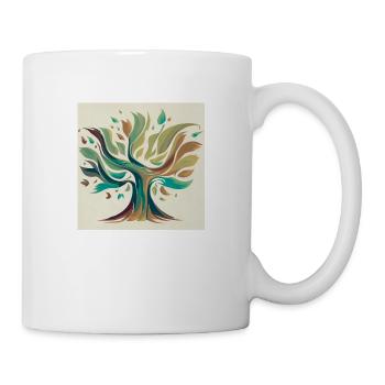 die natur weckt leben - Tasse - Weiß - Rechts