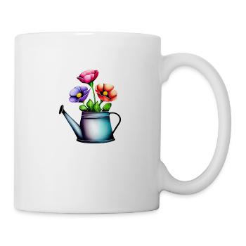 Flower Gardener Gift Flowers Garden Hobby Gardener - Mug - white - Right