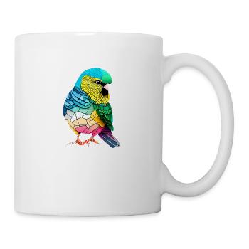 Budgie Bird Owner Bird Cockatiel - Mug - white - Right