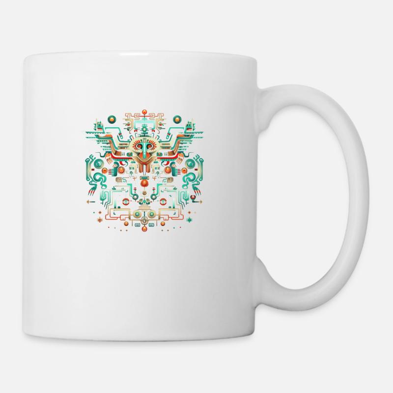 Misticisme aztèque - Mug blanc - blanc