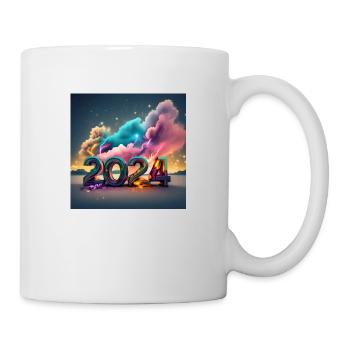 Éclairs Cosmiques 2024 - Mug blanc - blanc - Droite