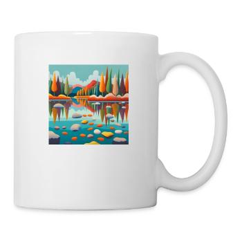 Éclosion Éthérée - Mug blanc - blanc - Droite