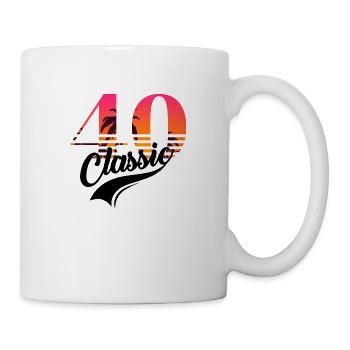 Vintage 1940-40th anniversary - Mug - white - Right