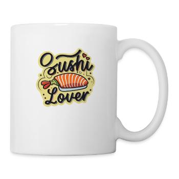 Sushi-Liebhaber - Tasse - Weiß - Rechts