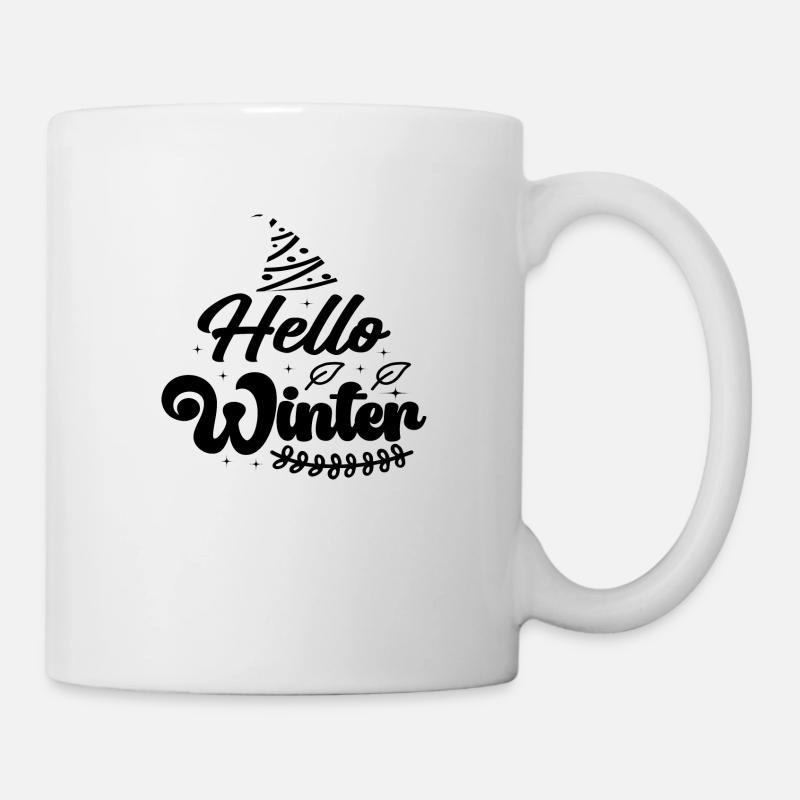 Bonjour Winter - Mug blanc - blanc