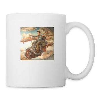 Diego Flying Machine - Mug - white - Right