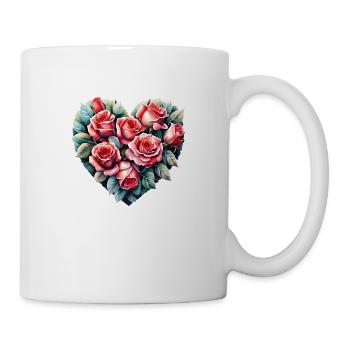 Wedding, Valentine's Day, Engagement, Love, Mother's Day - Mug - white - Right