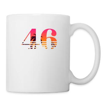 Jahrgang 1946-46-jähriges Jubiläum - Tasse - Weiß - Rechts