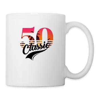 Vintage 1950-50th anniversary - Mug - white - Right