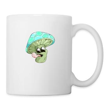Alter Pilz - Tasse - Weiß - Rechts