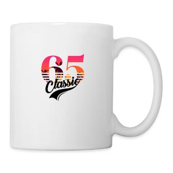 Vintage 1965-65e anniversaire - Mug blanc - blanc - Droite