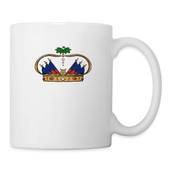 Haiti Haitian Flag Woman Princess I Gift - Mug - white - Right