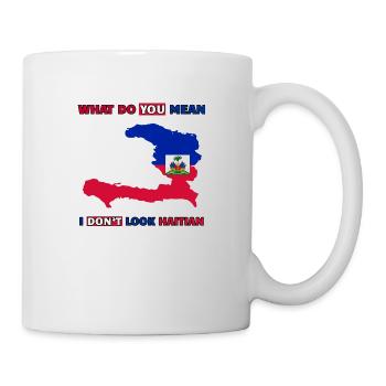 Haiti Haitian Flag Ayiti Haitian I Gift - Mug - white - Right