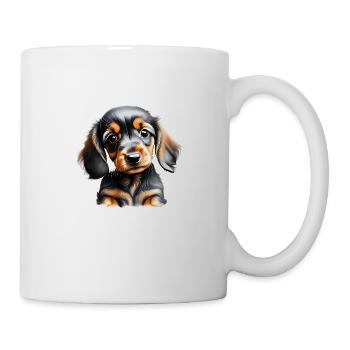 Dachshund Hundehalter Dackelwelpe Hunde Hund - Tasse - Weiß - Rechts