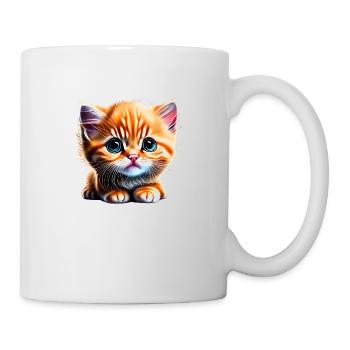 Cat owner Bengal cat cat kitten tomcat - Mug - white - Right