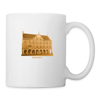 Hôtel de ville de Bocholt Münsterland Rhénanie-du-Nord-Westphalie - Mug blanc - blanc - Droite