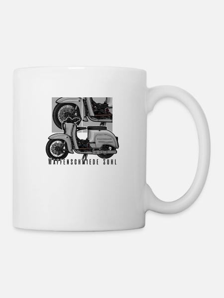 Swallow (grey) // Illustration - Mug - white