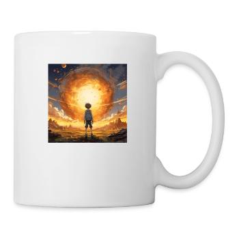 Ein Universum voller Möglichkeiten erwartet dich - Tasse - Weiß - Rechts