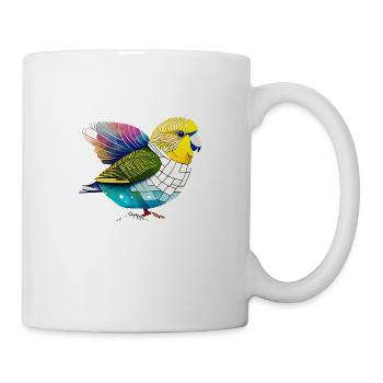 Budgie Bird Owner Bird Cockatiel - Mug - white - Right