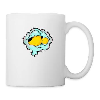 Sprechblase - Tasse - Weiß - Rechts