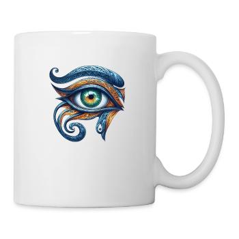 Calamaya - Eye of Horus - Udjat Eye - Mug - white - Right