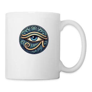 Anemonia - Eye of Horus - Udjat Eye - Mug - white - Right