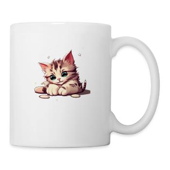 cute kitten - Mug - white - Right