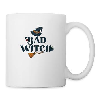 Halloween Böse Hexe - Tasse - Weiß - Rechts
