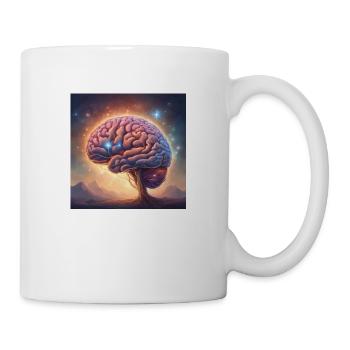 Hirnstamm - Tasse - Weiß - Rechts
